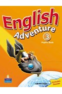 Papel ENGLISH ADVENTURE 3 PUPIL'S BOOK