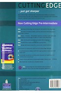 Papel NEW CUTTING EDGE PRE INTERMEDIATE STUDENT'S BOOK [WITH MINI DICTIONARY]