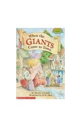 Papel WHEN THE GIANTS CAME TO TOWN (HELLO READER LEVEL 4)