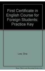 Papel FIRST CERTIFICATE IN ENGLISH PRACTICE KEY