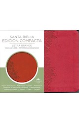 Papel SANTA BIBLIA EDICION COMPACTA (LETRA GRANDE - IMITACION PIEL) (BOLSILLO) (REINA VALERA) (ROJA)