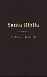 Papel SANTA BIBLIA REINA VALERA 1960 [LETRA GRANDE] (CANTO DORADO)