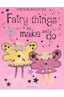 Papel FAIRY THINGS TO MAKE AND DO (WITH STICKERS) (USBORNE AC  TIVITIES)
