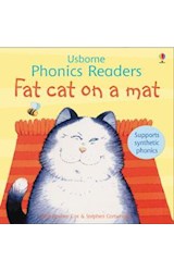 Papel FAT CAT ON A MAT (USBORNE PHONICS READERS)