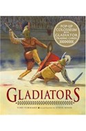 Papel GLADIATORS (POP UP COLOSSEUM WITH GLADIATOR TRADING CAR  DS) (CARTONE)