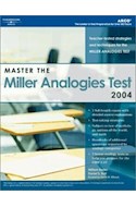 Papel MASTER THE MILLER ANALOGIES TEST 2004