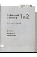 Papel TAPESTRY 1 Y 2 LISTENING & SPEAKING INSTRUCTOR'S MANUAL