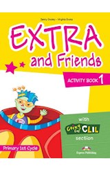 Papel EXTRA AND FRIENDS 1 ACTIVITY BOOK (WITH GOING FOR CLIC SECTION) (PRIMARY 1 CYCLE)