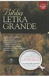 Papel BIBLIA LETRA GRANDE REINA - VALERA (LETRA GRANDE) (CON ESTUCHE DE CUERO)