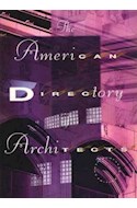 Papel AMERICAN DIRECTORY ARCHITECTS THE
