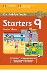 Papel CAMBRIDGE ENGLISH STARTERS 9 STUDENTS BOOK (NOVEDAD 2018)