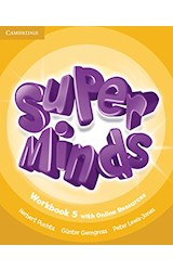 Papel SUPER MINDS 5 (WORKBOOK) (WITH ONLINE RESOURCES)