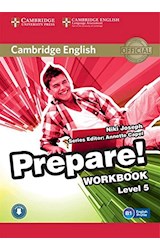 Papel PREPARE WORKBOOK LEVEL 5 CAMBRIDGE ENGLISH (B1 ENGLISH PROFILE) (WITH AUDIO) (NOVEDAD 2017)