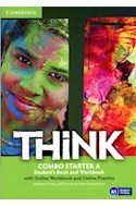 Papel THINK COMBO STARTER A STUDENT'S BOOK AND WORKBOOK (A1) WITH ONLINE WORKBOOK AND ONLINE PRACTICE
