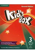 Papel KID'S BOX 3 ACTIVITY BOOK CAMBRIDGE (WITH ONLINE RESOURCES) (SECOND EDITION)
