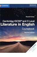 Papel CAMBRIDGE IGCSE AND O LEVEL LITERATURE IN ENGLISH COURSEBOOK [SECOND EDITION] (NOVEDAD 2021)