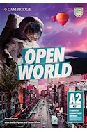Papel OPEN WORLD A2 KEY STUDENT'S BOOK WITHOUT ANSWERS CAMBRIDGE (NOVEDAD 2020)