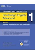 Papel CAMBRIDGE ENGLISH ADVANCED CAE 1 WITH KEY (EXAM ESSENTIALS PRACTICE TESTS) (NOVEDAD 2018)