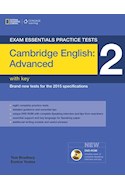 Papel CAMBRIDGE ENGLISH ADVANCED CAE 2 WITH KEY (EXAM ESSENTIALS PRACTICE TESTS) (NOVEDAD 2018)