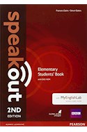 Papel SPEAKOUT ELEMENTARY STUDENT'S BOOK PEARSON (2 EDITION) (WITH DVD /MY ENGLISH LAB)