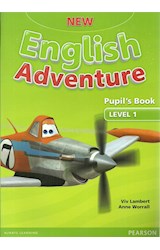 Papel NEW ENGLISH ADVENTURE 1 PUPIL'S BOOK + CD