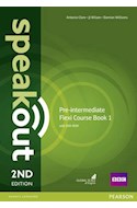 Papel SPEAKOUT PRE INTERMEDIATE FLEXI COURSE BOOK 1 (STUDENT'S BOOK + WORKBOOK) (WITH DVD) (2ND EDITION)