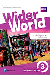 Papel WIDER WORLD 3 STUDENTS BOOKS (WITH MY ENGLISH LAB ACCESS CODE INSIDE) (NOVEDAD 2018)