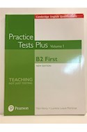 Papel PRACTICE TESTS PLUS 1 [B2 FIRST] (NOVEDAD 2021)