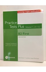 Papel PRACTICE TESTS PLUS 1 WITH KEY PEARSON [B2 FIRST] (NOVEDAD 2021)