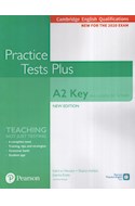 Papel PRACTICE TESTS PLUS A2 KEY PEARSON [ALSO SUITABLE FOR SCHOOLS] (NOVEDAD 2020)