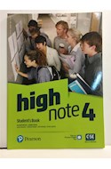 Papel HIGH NOTE 4 STUDENT'S BOOK PEARSON [GSE 61-75] [CEFR B2/B2+] (NOVEDAD 2021)