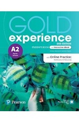 Papel GOLD EXPERIENCE A2 STUDENT'S BOOK AND INTERACTIVE EBOOK PEARSON (2 ED) (WITH ONLINE PRACTICE...)