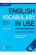 Papel ENGLISH VOCABULARY IN USE UPPER INTERMEDIATE CAMBRIDGE (INCLUDES EBOOK WITH AUDIO) (FOURTH EDITION)