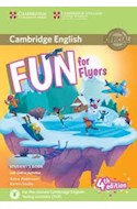 Papel FUN FOR FLYERS STUDENT'S BOOK WITH ONLINE ACTIVITIES CAMBRIDGE (4TH ED)
