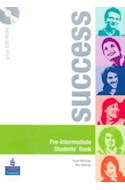 Papel SUCCESS PRE INTERMEDIATE STUDENT'S BOOK [C/CD ROM]