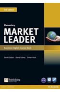 Papel MARKET LEADER ELEMENTARY BUSINESS ENGLISH COURSE BOOK (  3RD EDITION)