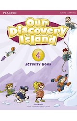 Papel OUR DISCOVERY ISLAND 4 ACTIVITY BOOK (C/CD) (BRITISH ENGLISH)