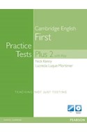 Papel FCE PRACTICE TESTS PLUS 2 WITH KEY (C/CDS)