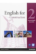 Papel ENGLISH FOR CONSTRUCTION 2 (VOCATIONAL ENGLISH COURSE BOOK) (WITH CD-ROM)