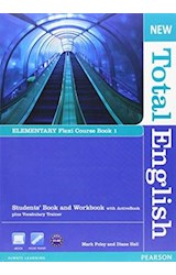 Papel NEW TOTAL ENGLISH ELEMENTARY FLEXI COURSE BOOK 1 STUDENTS BOOK AND WORKBOOK WITH ACTIVEBOOK