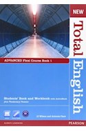 Papel NEW TOTAL ENGLISH ADVANCED FLEXI COURSE BOOK 1 STUDENT'S BOOK AND WORKBOOK WITH ACTIVEBOOK