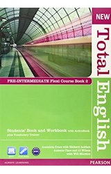 Papel NEW TOTAL ENGLISH PRE INTERMEDIATE FLEXI COURSE BOOK 2 STUDENTS BOOK AND WORKBOOK WITH ACT