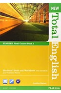Papel NEW TOTAL ENGLISH STARTER FLEXI COURSE BOOK 1 STUDENT'S  BOOK AND WORKBOOK WITH ACTIVE BOOK