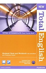 Papel NEW TOTAL ENGLISH UPPER INTERMEDIATE FLEXI COURSE BOOK 1 STUDENT'S BOOK AND WORKBOOK (C/CD