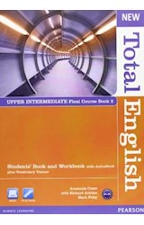 Papel NEW TOTAL ENGLISH UPPER INTERMEDIATE FLEXI COURSE BOOK 2 STUDENT'S BOOK AND WORKBOOK (C/CD