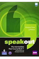 Papel SPEAKOUT PRE INTERMEDIATE FLEXI COURSE BOOK 1 (WITH ACT  IVEBOOK AND WORKBOOK AUDIO CD)