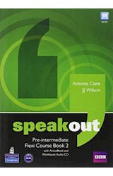 Papel SPEAKOUT PRE INTERMEDIATE FLEXI COURSE BOOK 2 (WITH ACT  IVEBOOK AND WORKBOOK AUDIO CD)