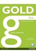 Papel GOLD FIRST EXAM MAXIMISER FIRST CERTIFICATE IN ENGLISH  (C/MP3 AUDIO)
