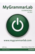 Papel MY GRAMMARLAB ELEMENTARY A1/A2 PEARSON (BOOK+ONLINE+MOBILE) (WITH KEY)