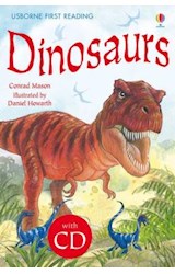 Papel DINOSAURS (USBORNE FIRST READING) (LEVEL THREE) (WITH CD) (CARTONE)